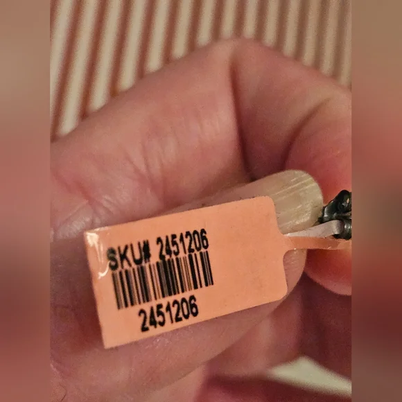 Cultured Pearl 3mm earrings with sterling silver posts. Silver is tarnished. - Picture 6 of 6